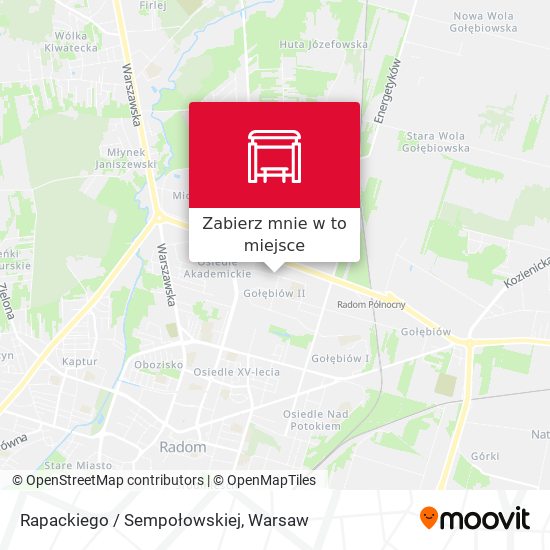 Mapa Rapackiego / Sempołowskiej