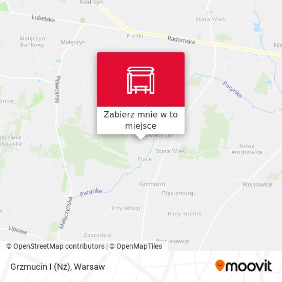 Mapa Grzmucin I (Nż)