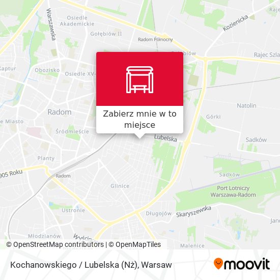 Mapa Kochanowskiego / Lubelska (Nż)