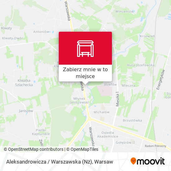 Mapa Aleksandrowicza / Warszawska (Nż)