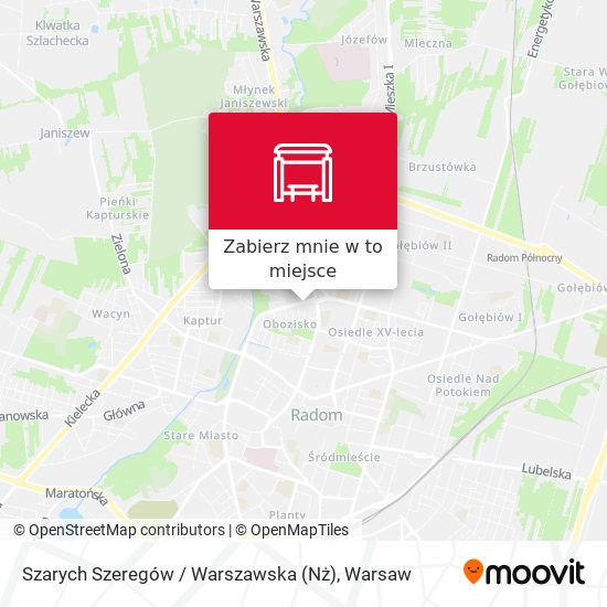 Mapa Szarych Szeregów / Warszawska (Nż)