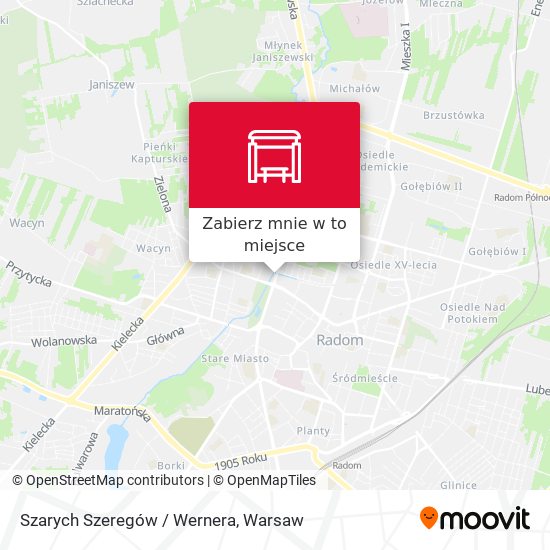 Mapa Szarych Szeregów / Wernera