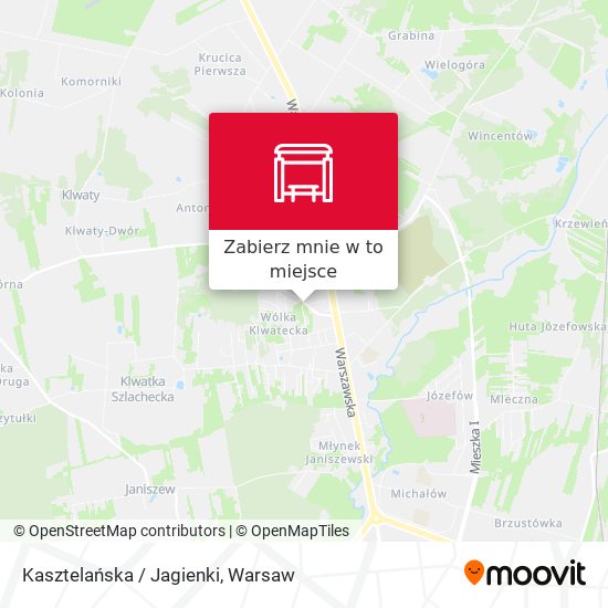 Mapa Kasztelańska / Jagienki