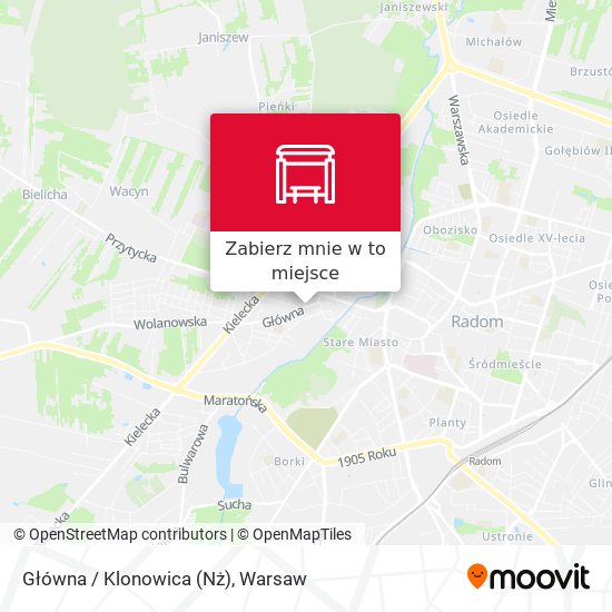 Mapa Główna / Klonowica (Nż)