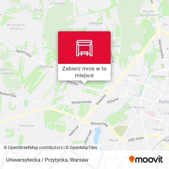 Mapa Uniwersytecka / Przytycka