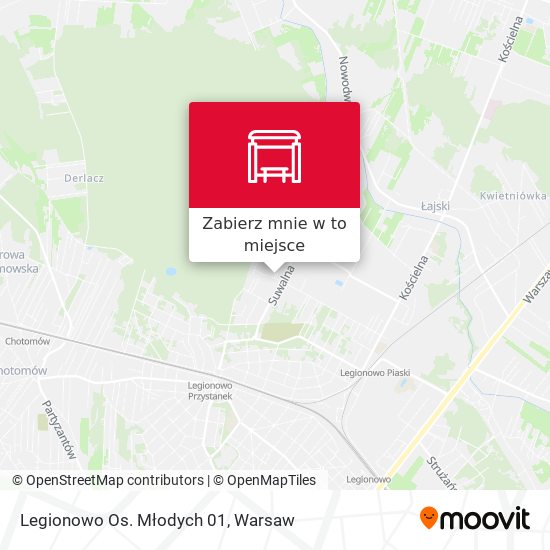 Mapa Legionowo Os. Młodych 01