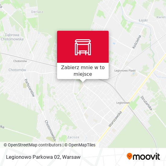 Mapa Legionowo Parkowa 02