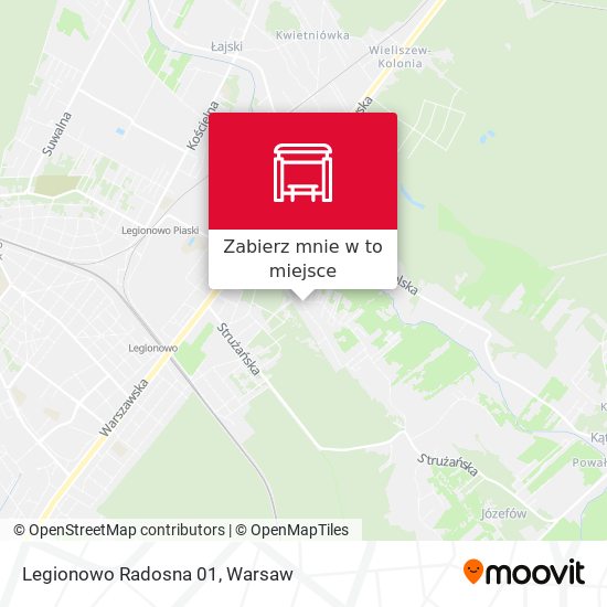 Mapa Legionowo Radosna 01