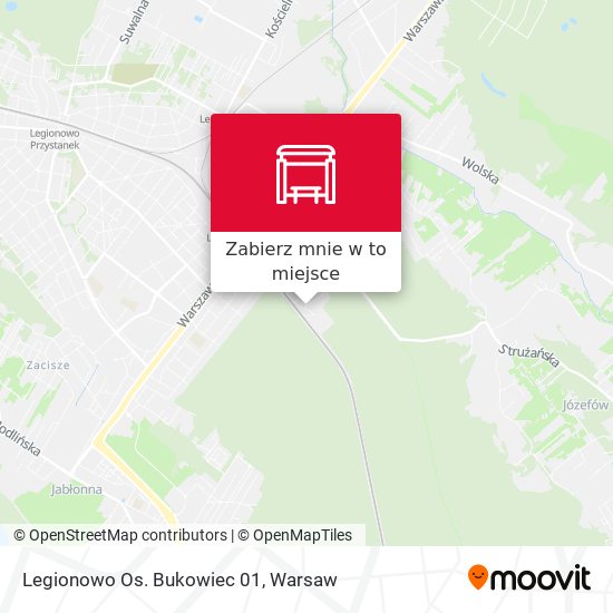 Mapa Legionowo Os. Bukowiec 01