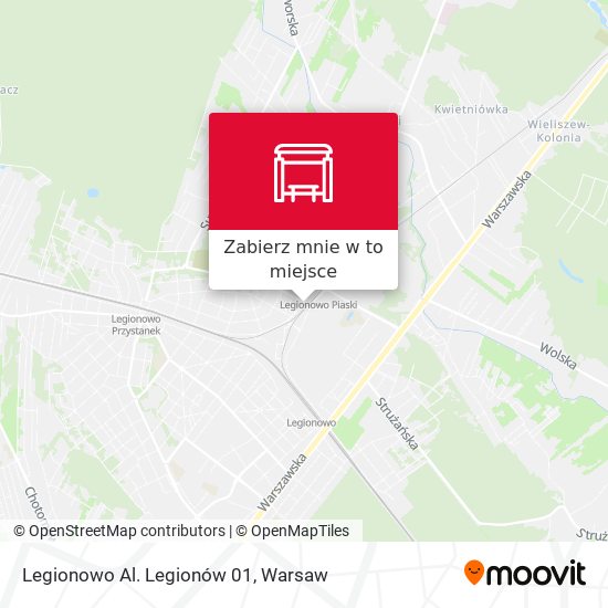 Mapa Legionowo Al. Legionów 01