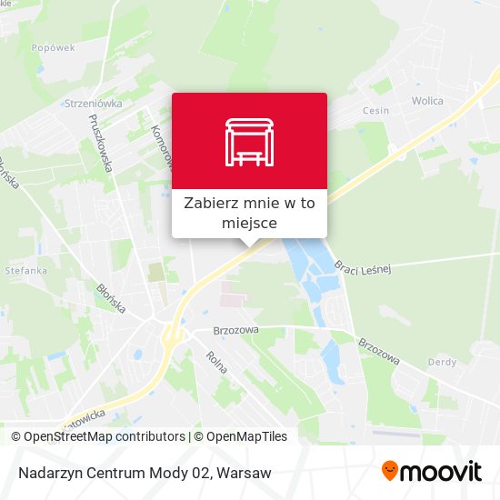 Mapa Nadarzyn Centrum Mody 02