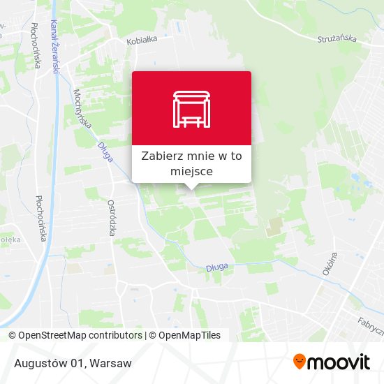 Mapa Augustów