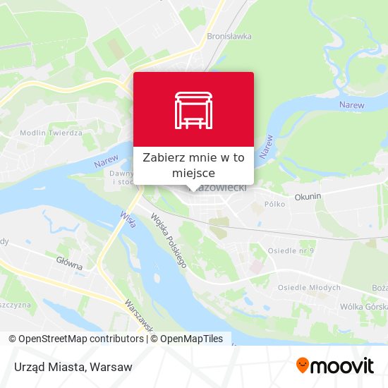 Mapa Urząd Miasta