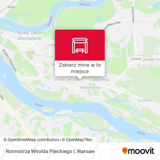 Mapa Rotmistrza Witolda Pileckiego I