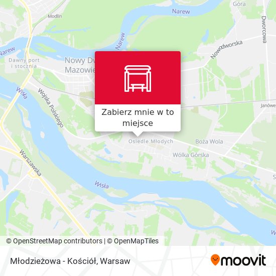 Mapa Młodzieżowa - Kościół