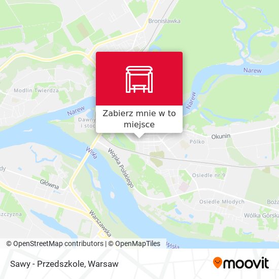 Mapa Sawy - Przedszkole