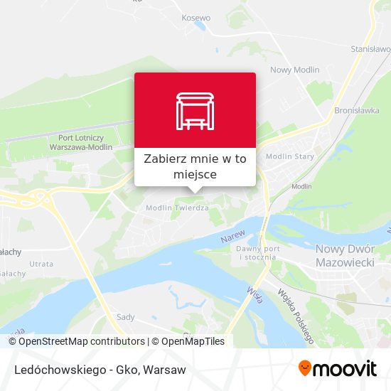 Mapa Ledóchowskiego - Gko