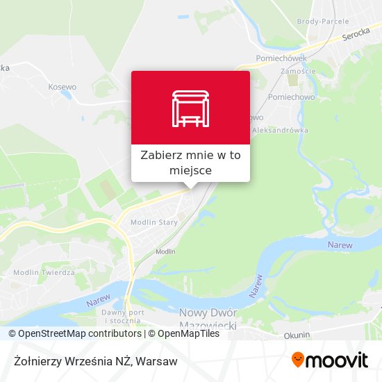 Mapa Żołnierzy Września NŻ