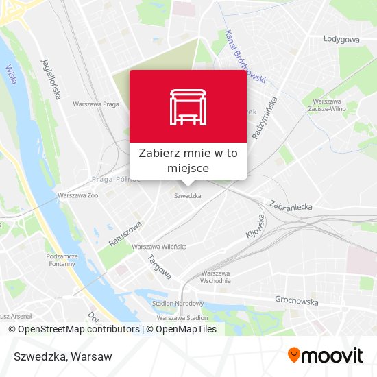 Mapa Szwedzka