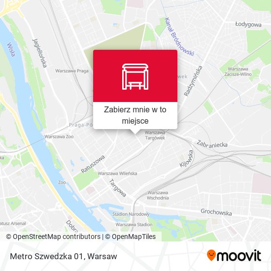 Mapa Metro Szwedzka