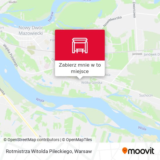 Mapa Rotmistrza Witolda Pileckiego