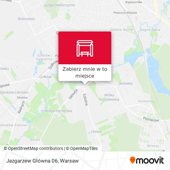 Mapa Jazgarzew Główna 06