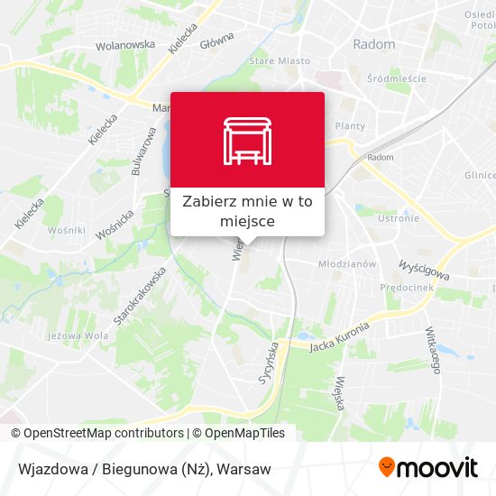 Mapa Wjazdowa / Biegunowa (Nż)