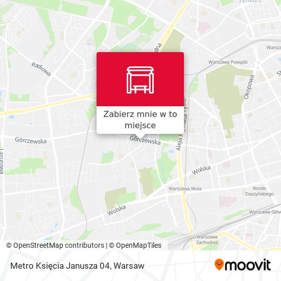 Mapa Metro Księcia Janusza 04