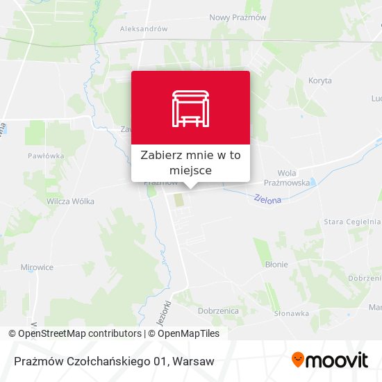 Mapa Prażmów Czołchańskiego 01