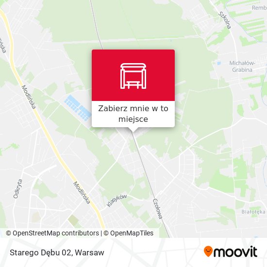 Mapa Starego Dębu 02