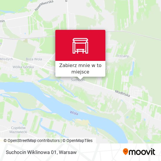 Mapa Suchocin Wiklinowa