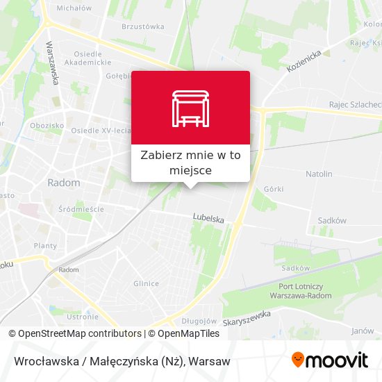 Mapa Wrocławska / Małęczyńska (Nż)