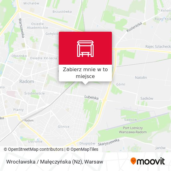 Mapa Wrocławska / Małęczyńska (Nż)