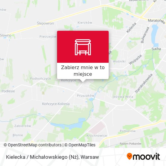 Mapa Kielecka / Michałowskiego (Nż)