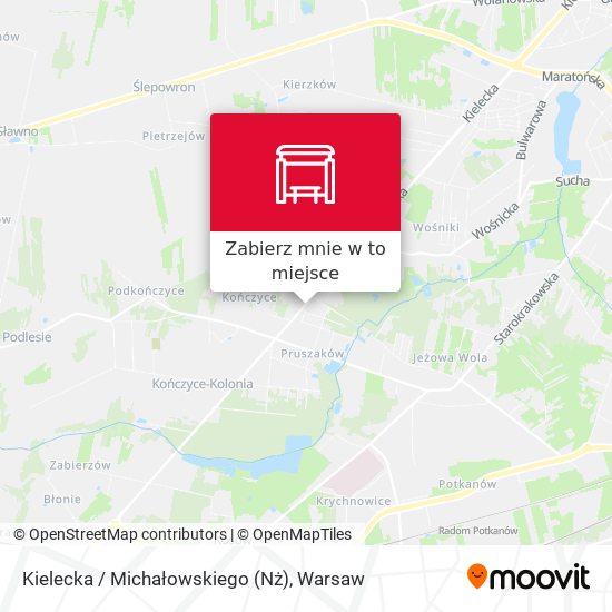 Mapa Kielecka / Michałowskiego (Nż)