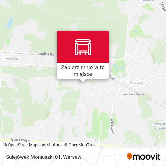 Mapa Sulejówek Moniuszki 01