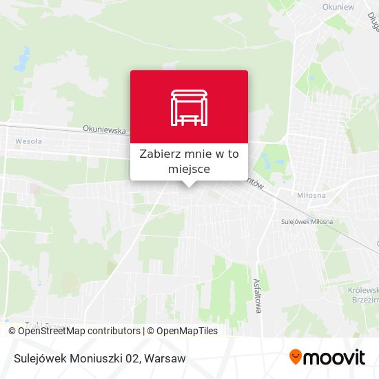 Mapa Sulejówek Moniuszki 02