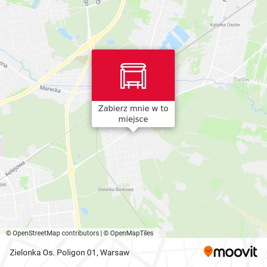 Mapa Zielonka Os. Poligon 01