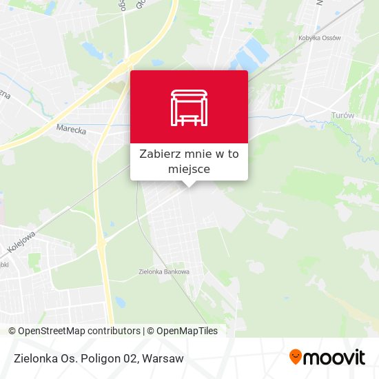 Mapa Zielonka Os. Poligon 02