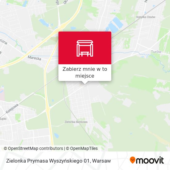 Mapa Zielonka Prymasa Wyszyńskiego 01