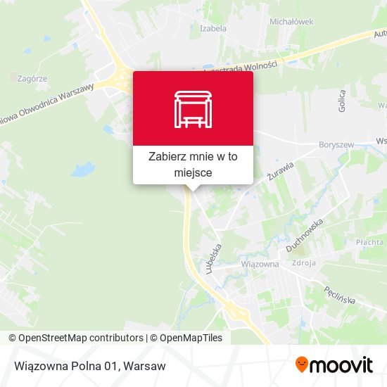 Mapa Wiązowna Polna 01