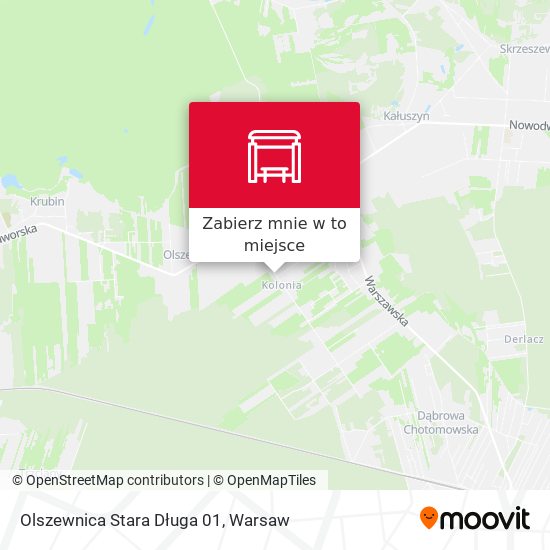 Mapa Olszewnica Stara Długa