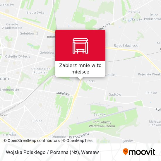 Mapa Wojska Polskiego / Poranna (Nż)