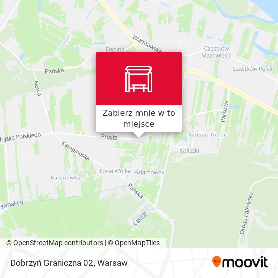 Mapa Dobrzyń Graniczna 02