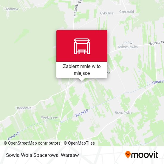 Mapa Sowia Wola Spacerowa