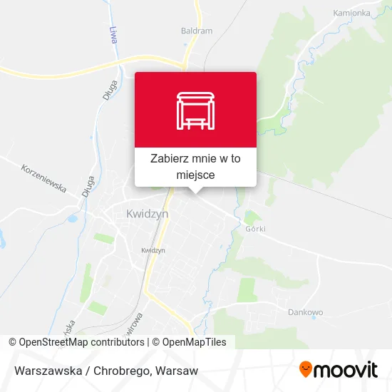 Mapa Warszawska / Chrobrego