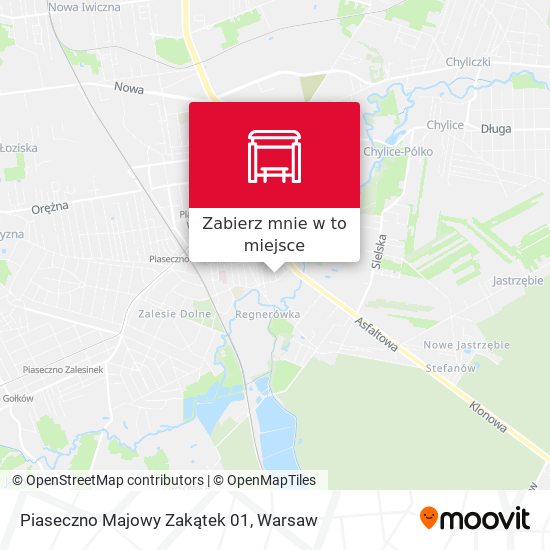 Mapa Piaseczno Majowy Zakątek 01