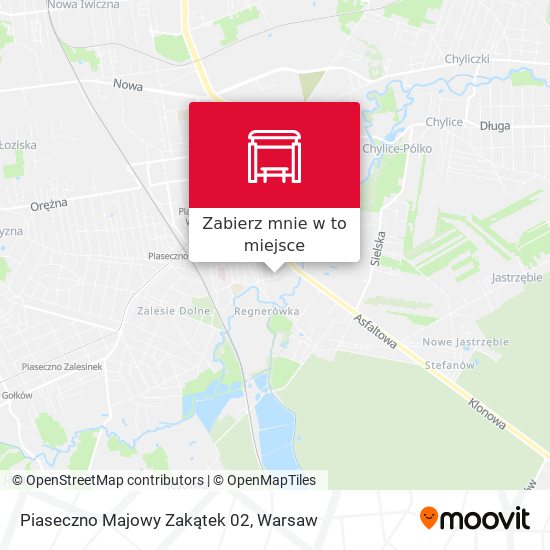 Mapa Piaseczno Majowy Zakątek 02