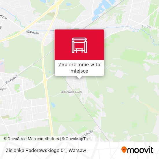 Mapa Zielonka Paderewskiego 01