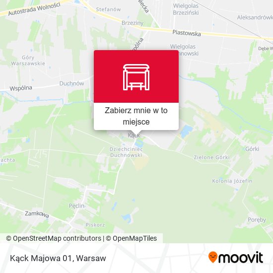 Mapa Kąck Majowa 01